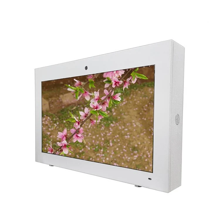 32&quot; Inch Outdoor Landscape Wall Mount P65 Waterproof LCD Display, Digital Display, LCD Advertising Display Digital Signage with Wireless Network
