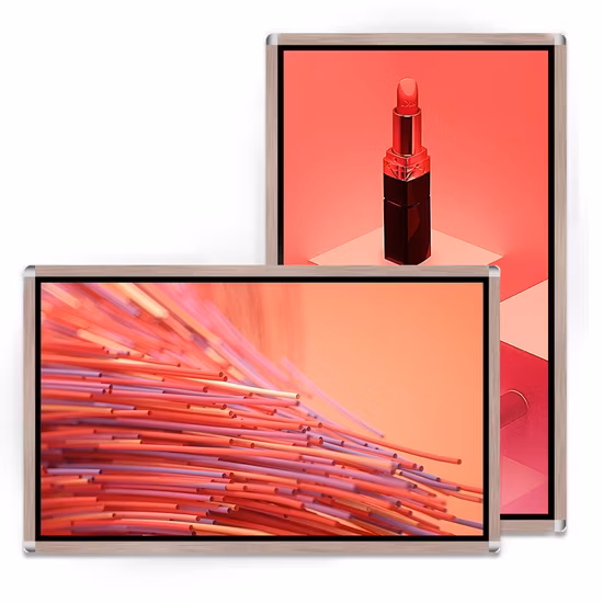 Factory Outdoor Ad Video Player 32 43 55 Inch Multi Touch Screen Digital Signage Wall Mounted Advertising LCD Display