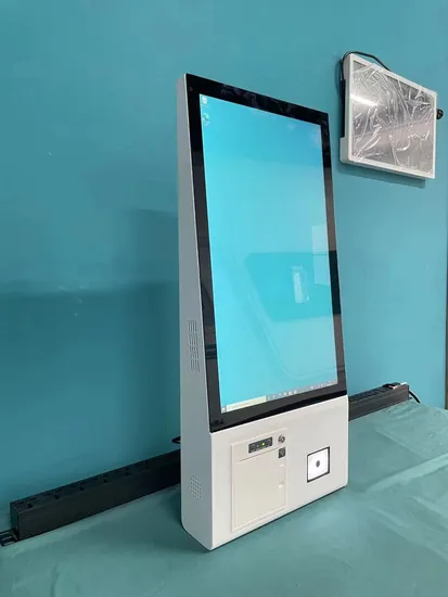 All in One Touch Screen POS Vending Machine Self Service Kiosk with 80 Printer and 2 D Barcode
