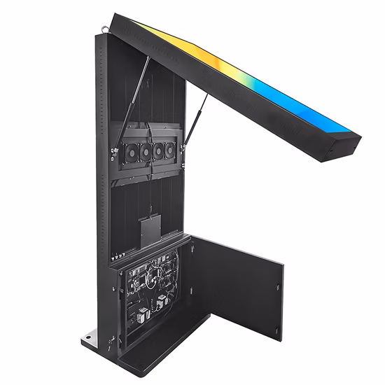55 Inch Outdoor High Brightness Double Sided Digital Signage Touch Kiosk