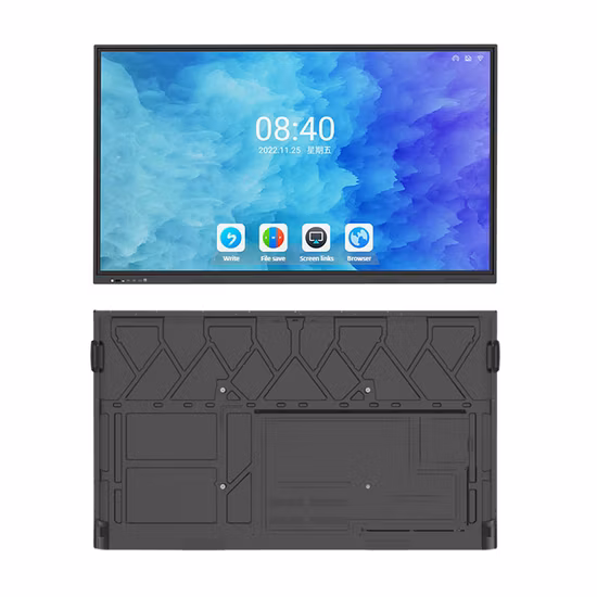 70 Inches Conference Interactive Board Smart Board for Office Dual System LED Interactive Touch Screen for Business